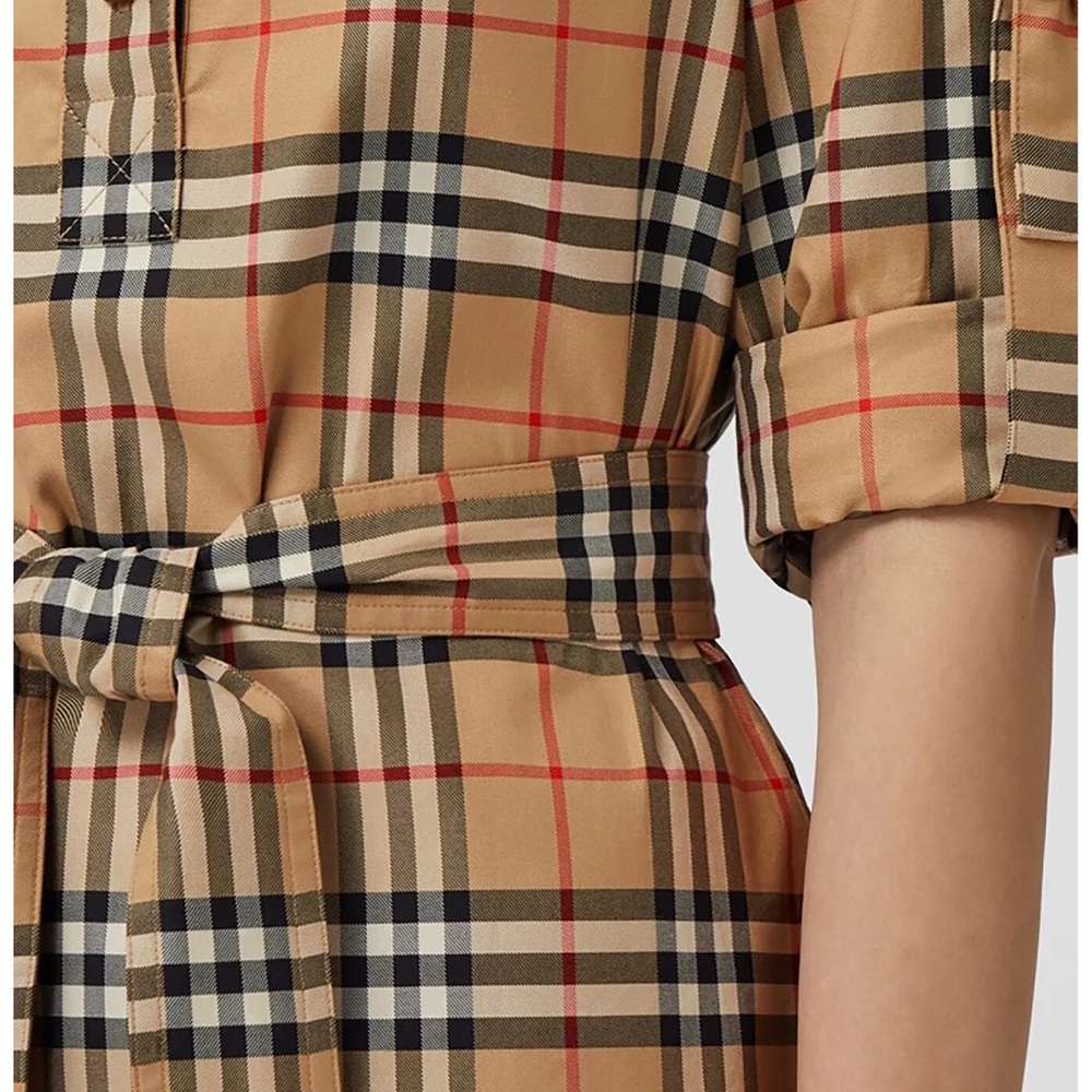 Authentic Burberry shirt dress - Picture 11 of 13